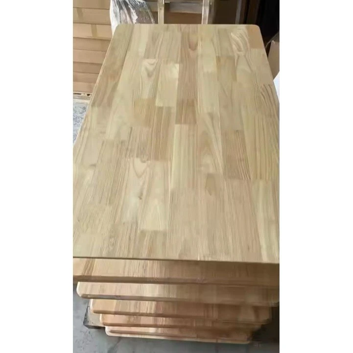 Solid Wood Panel Rubber Wood
